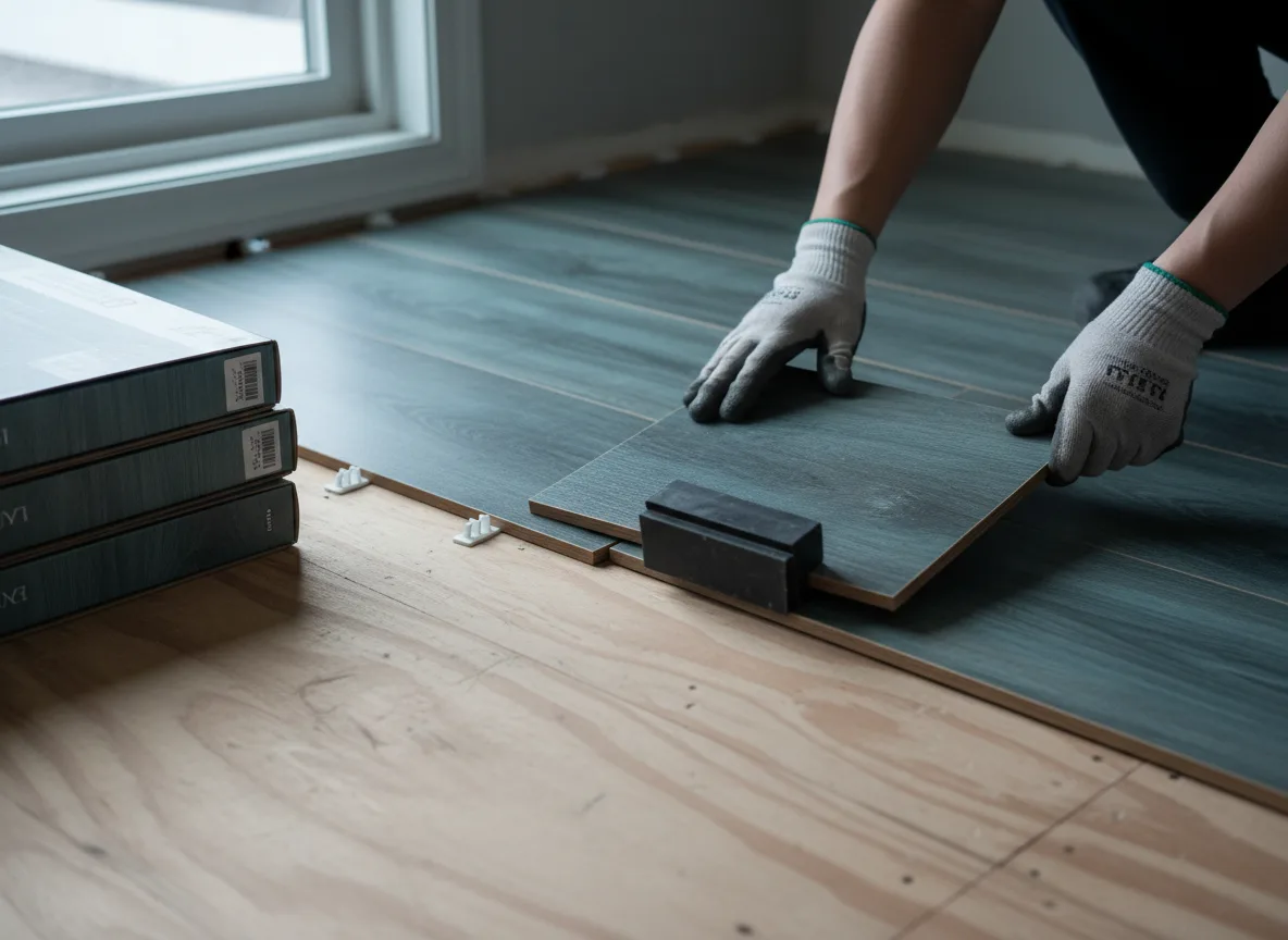 Luxury Vinyl Plank Installation company in Colome, SD